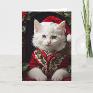 Kitty Saanta Thank You Card