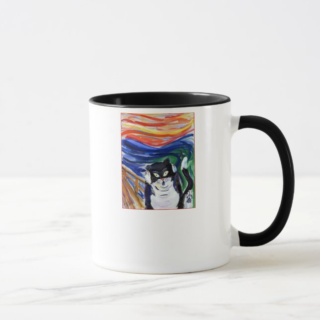Kitty Scream Mug (small) (Right)