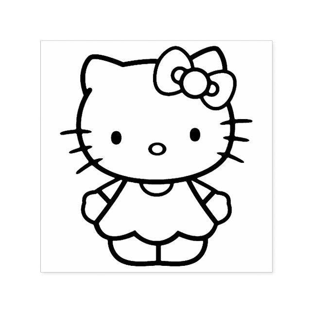 Kitty Self-inking Stamp (Design)