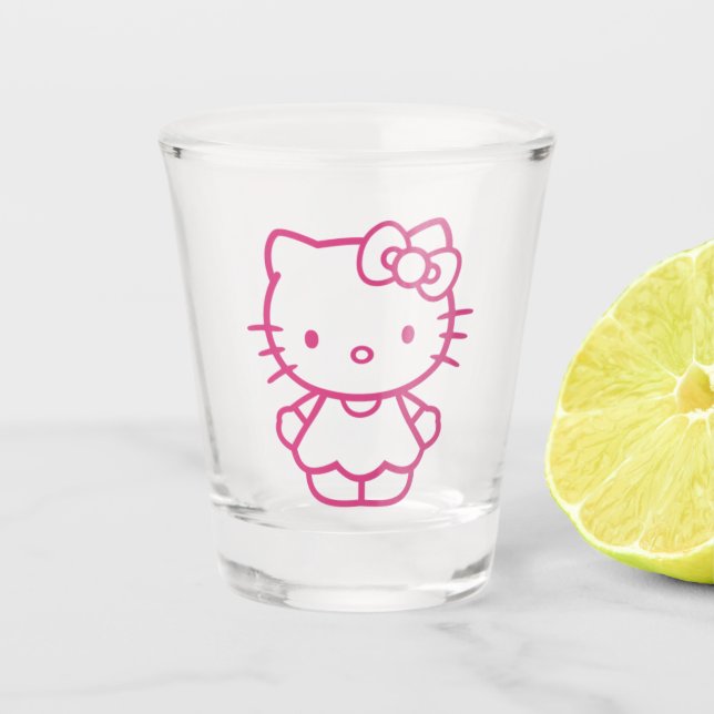 Kitty Shot Glass (Front)
