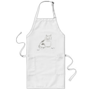 Kitty Sketch Apron