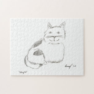Kitty Sketch Puzzle
