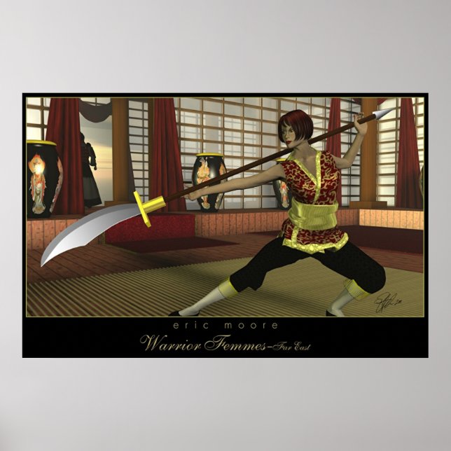 Kitty Su Qwan-Dancing Rose Poster (Front)