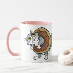 Kitty Sweet Doughnut Mug
