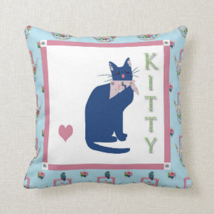 Kitty Tea Cushion