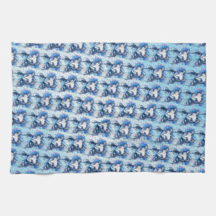 Kitty Tea Towel