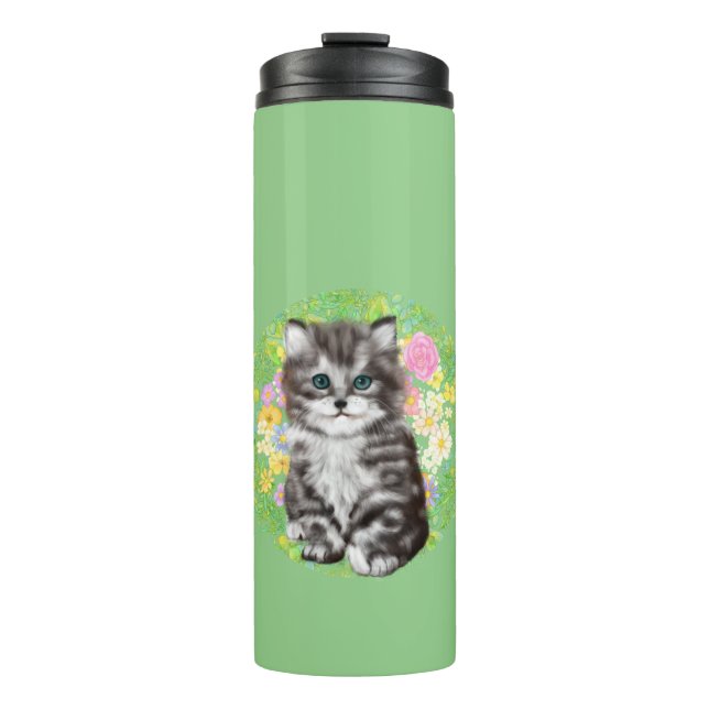 kitty thermal tumbler (Front)