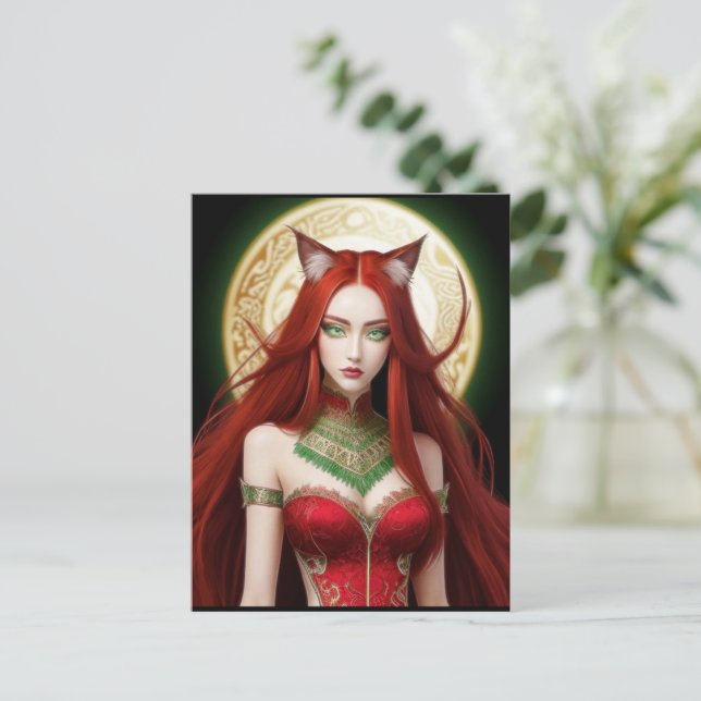 KITTY WAIFU 05 POSTCARD (Standing Front)