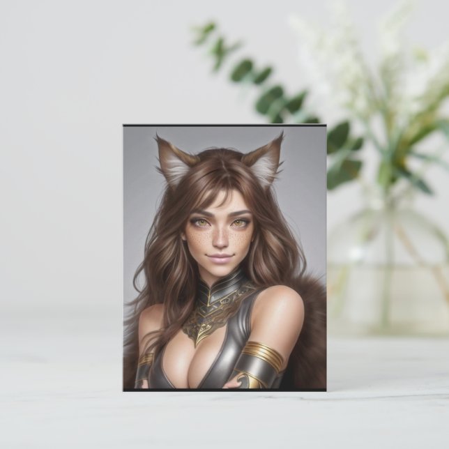 KITTY WAIFU 08 POSTCARD (Standing Front)