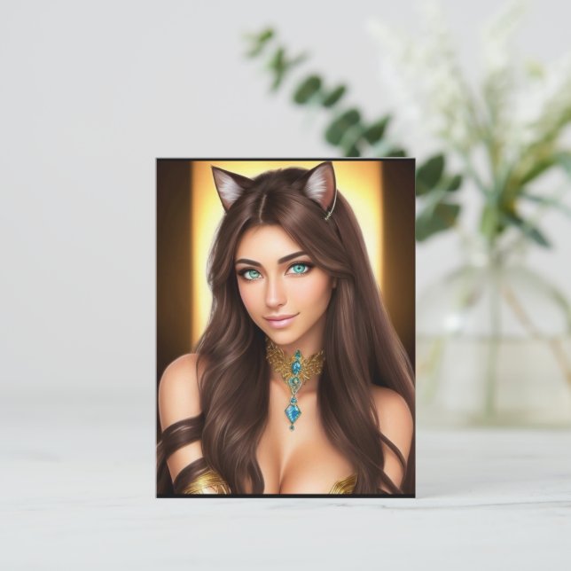 KITTY WAIFU 11 POSTCARD (Standing Front)