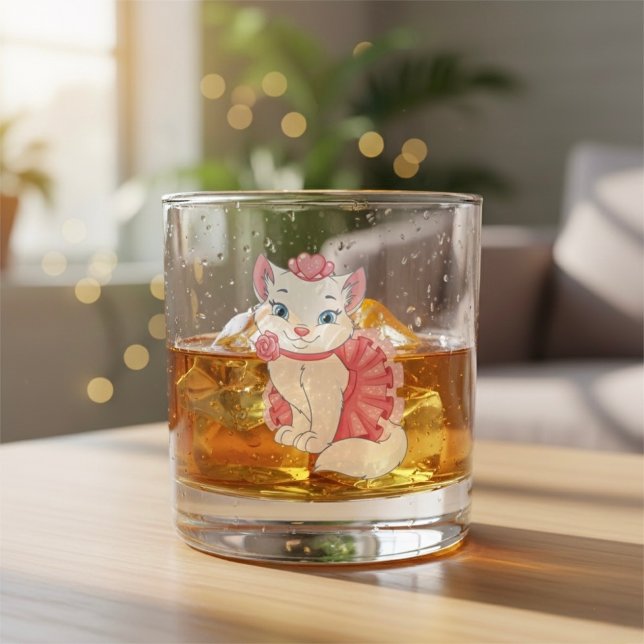 Kitty Whiskey Glass (Creator Uploaded)