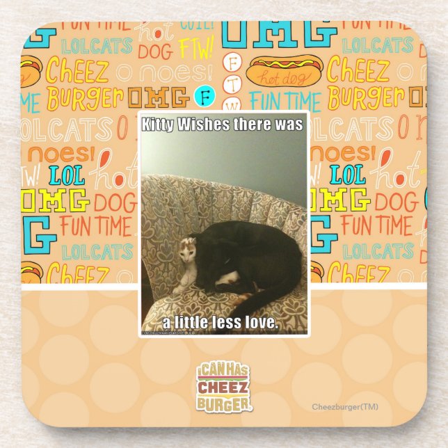 Kitty Wishes Coaster (Front)