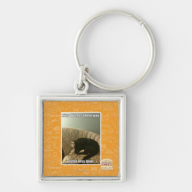 Kitty Wishes Key Ring (Front)