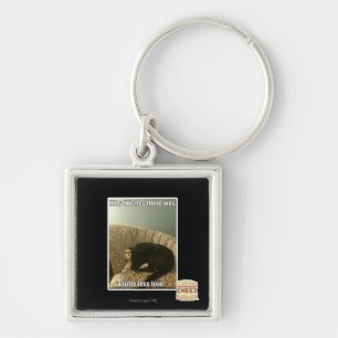 Kitty Wishes Key Ring