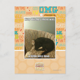 Kitty Wishes Postcard