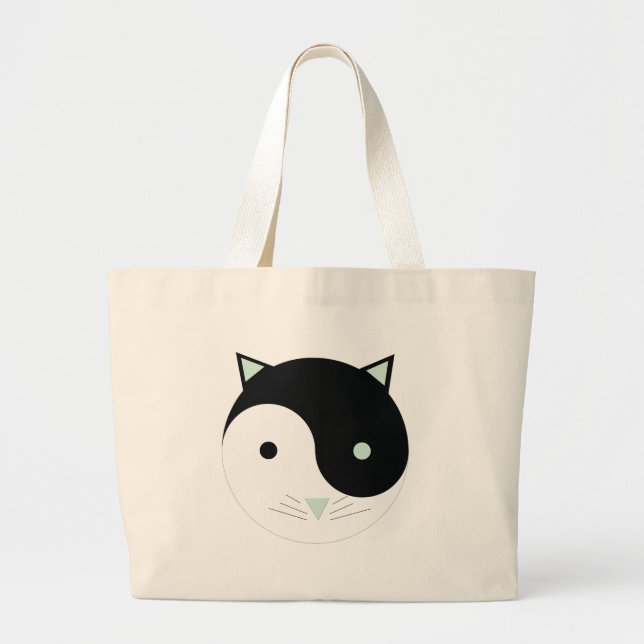 Kitty Yin Yan Tote Bag (Front)