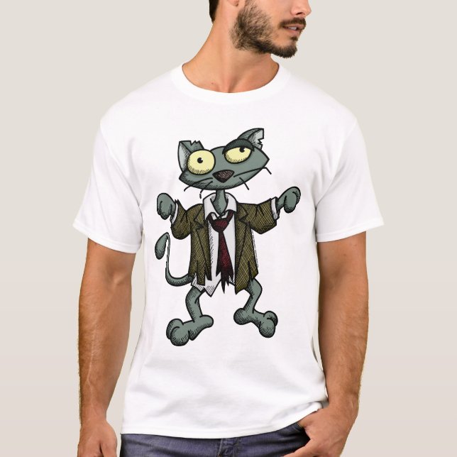 Kitty Zombie 1 Shirt 1 (Front)