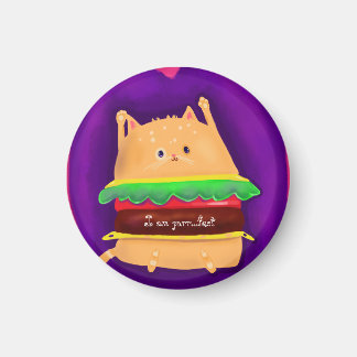 Kittyburger Magnet