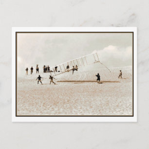 Kittyhawk Practice Flight Postcard