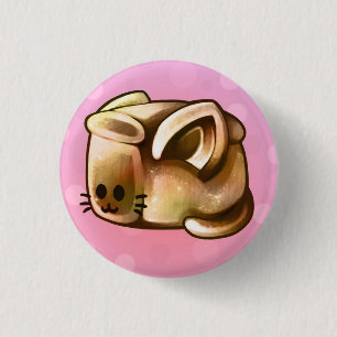 KittyLoaf 3 Cm Round Badge