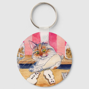 Kitty's bakery and sweets keychain