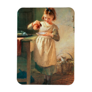 Kitty's Breakfast Magnet