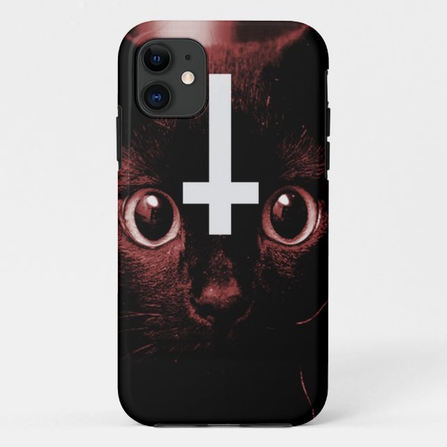 Kitty's Cross Case-Mate iPhone Case (Back)
