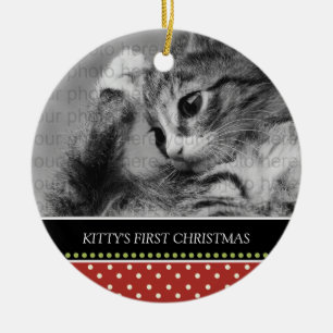 Kitty's First Christmas Keepsake Ornaments