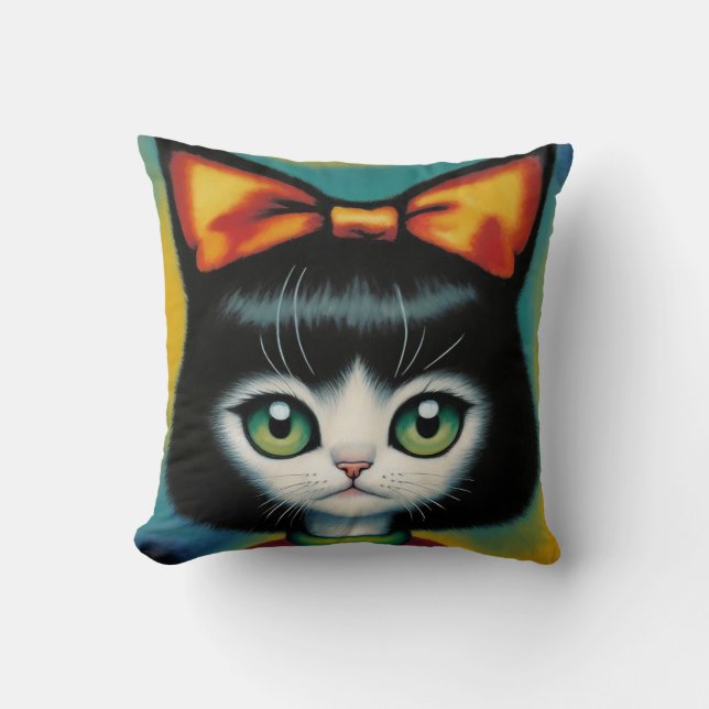 Kitty's New Bow Cushion (Front)