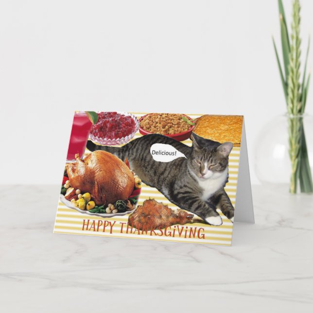 Kitty's Thanksgiving Card (Front)