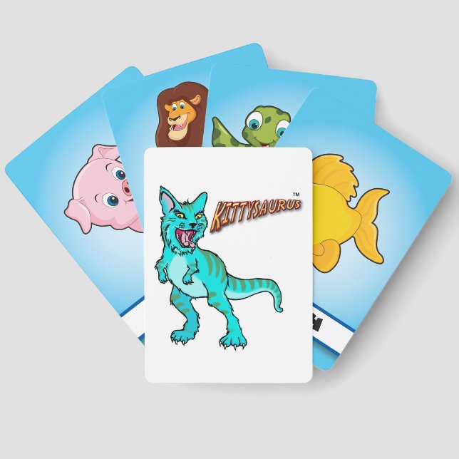 KITTYSAURUS™ CARD GAME 'Matching Game' (Back)