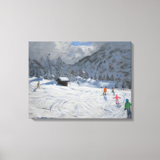 Kitzbuhel Austria 2008 Canvas Print (Front)