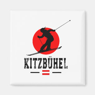 Kitzbühel Austria Ski Resort Alps Austrian Skiing Magnet