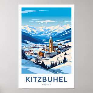 Kitzbuhel Austria Travel Print