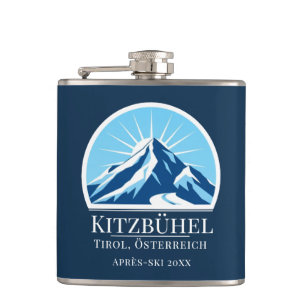 Kitzbühel Kirchberg Austria ski resort Hip Flask