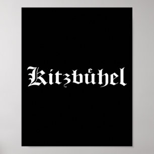 Kitzbühel Skiing Holiday In Tyrol Austria  Poster