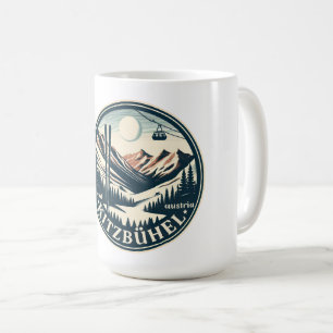 Kitzbuhel Town Austria SKI resort gifts Coffee Mug