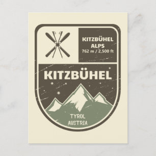 Kitzbuhel Tyrol Austria Postcard