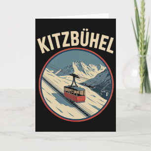 Kitzbühel Winter Ski Adventure Alpine Escape _4 Card