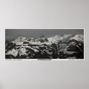 Kitzbühler Alps Panoramic Poster