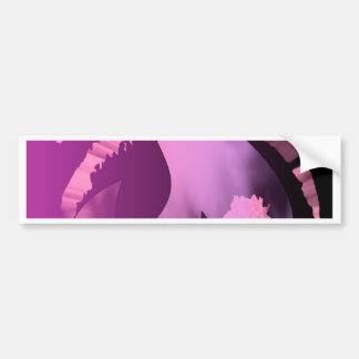 Kiwear Pink Flame Bumper Sticker