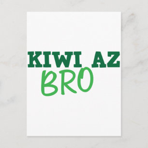 KIWI AZ BRO POSTCARD