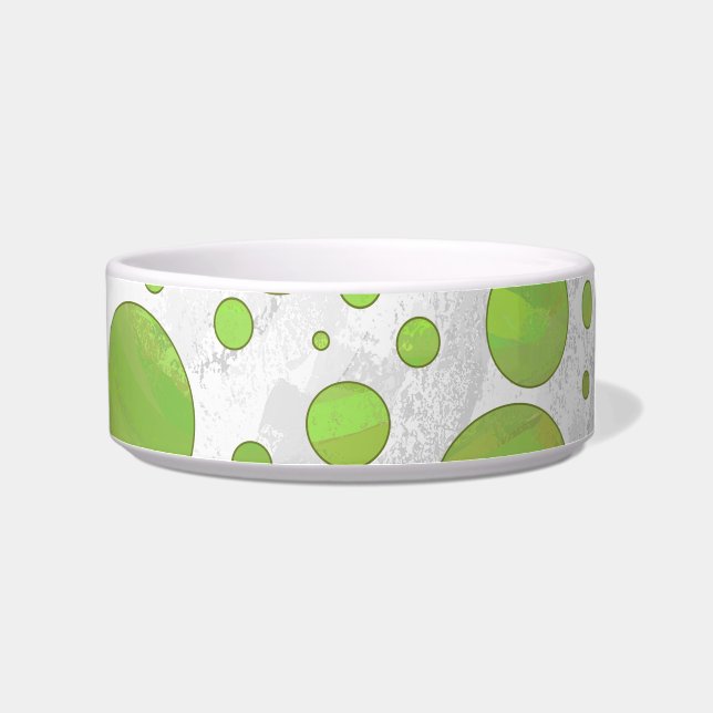 Kiwi Bash Green Polka Dot Bowl (Right)