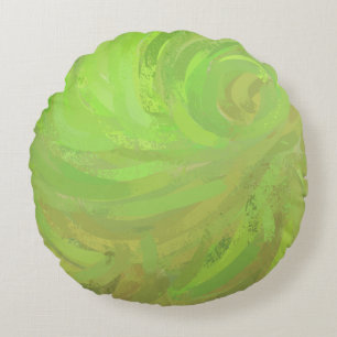 Kiwi Bash Round Cushion