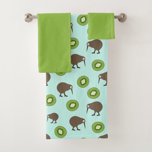 Kiwi Bath Towel Set (Insitu)