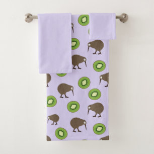 Kiwi Bath Towel Set