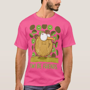 Kiwi Be Friends Bird Fruit Vacation Beach Pool Par T-Shirt