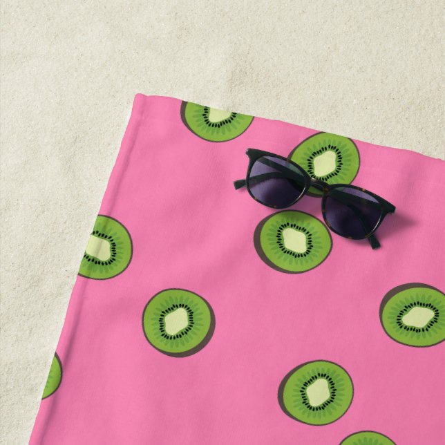 Kiwi Beach Towel (In Situ)