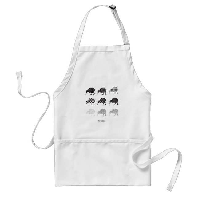 Kiwi Bird "Aotearoa" Apron (Front)
