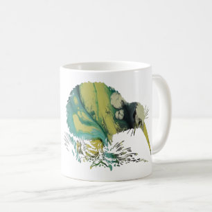 Kiwi Bird Art Coffee Mug